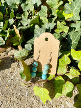 Load image into Gallery viewer, Blue Howlite Earrings
