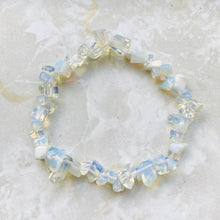 Load image into Gallery viewer, Opalite Chip Bracelet
