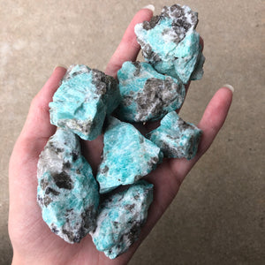 Raw Amazonite