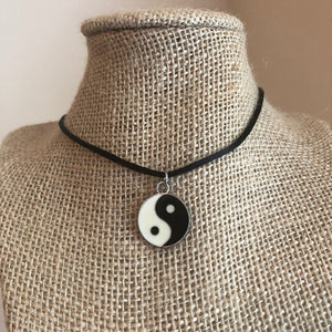 Yin Yang Choker Necklace