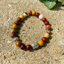 Load image into Gallery viewer, Mookaite Buddha Bracelet