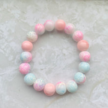 Load image into Gallery viewer, Blue &amp; Pink Bead Bracelet
