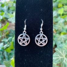 Load image into Gallery viewer, Pentagram Charm Earrings
