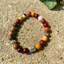 Load image into Gallery viewer, Mookaite Buddha Bracelet