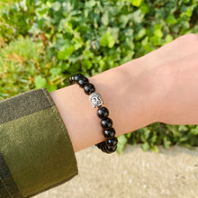Load image into Gallery viewer, Onyx Buddha Bracelet
