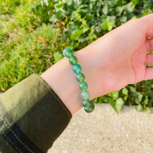 Load image into Gallery viewer, Green Agate Bracelet