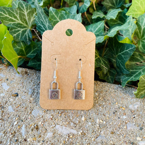Lock Earrings