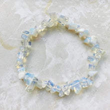 Load image into Gallery viewer, Opalite Chip Bracelet
