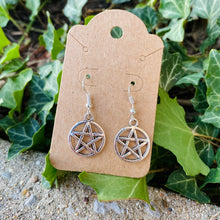 Load image into Gallery viewer, Pentagram Charm Earrings
