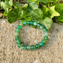 Load image into Gallery viewer, Green Agate Bracelet