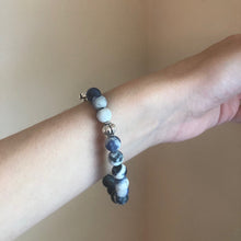 Load image into Gallery viewer, Sodalite Anchor Bracelet
