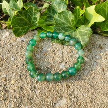 Load image into Gallery viewer, Green Agate Bracelet