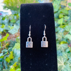 Lock Earrings