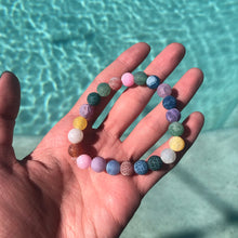 Load image into Gallery viewer, Matte Rainbow Agate Bracelet