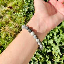 Load image into Gallery viewer, Grey Jasper Bracelet