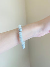 Load image into Gallery viewer, Howlite Cross Bracelet