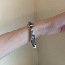 Load image into Gallery viewer, Pink Zebra Stone Bracelet
