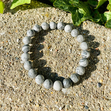 Load image into Gallery viewer, Grey Jasper Bracelet
