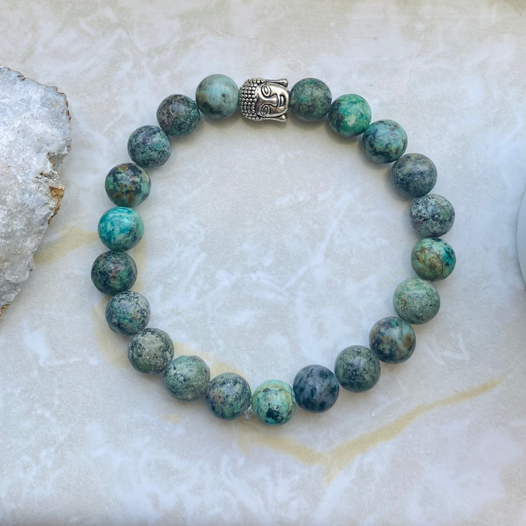 African Turquoise Buddha