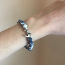 Load image into Gallery viewer, Sodalite Anchor Bracelet
