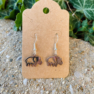 Elephant Charm Earrings