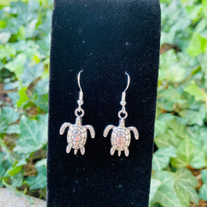 Turtle Charm Earrings