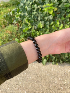 Onyx Buddha Bracelet