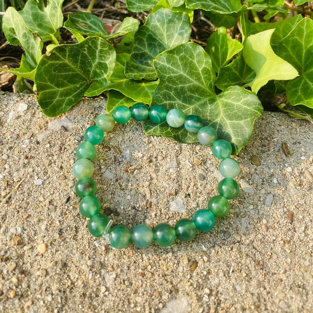 Green Agate Bracelet