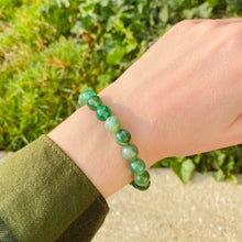 Load image into Gallery viewer, Green Agate Bracelet