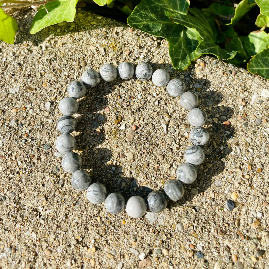 Grey Jasper Bracelet