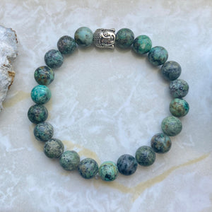 African Turquoise Buddha